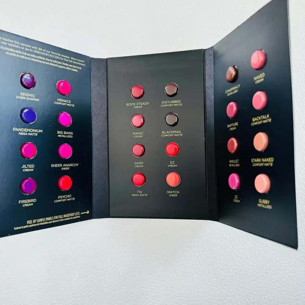 Urban Decay Vice Lipstick 24 shade sample